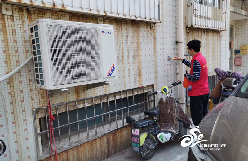 公共自行车服务中心党支部走进樱北社区开展“双报到”活动4jpg