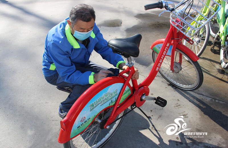市区公共自行车系统开展冬季大维保专项行动4