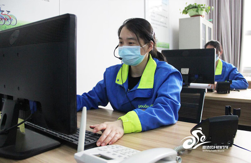 五一我在岗，潍坊公共自行车用心擦亮绿色出行服务底色1