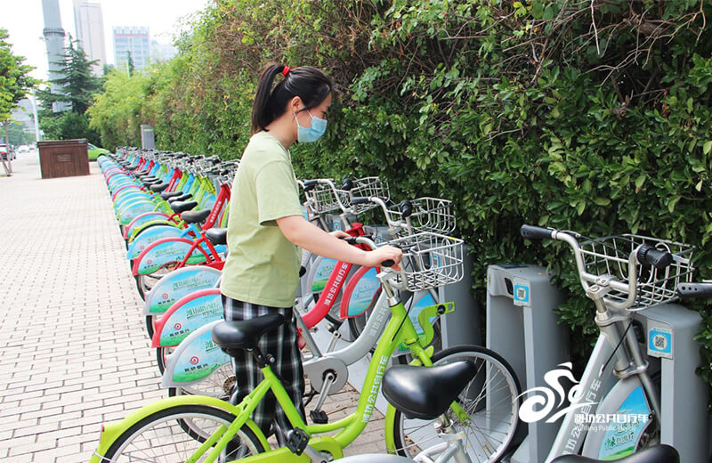 市区公共自行车雨季骑行温馨提示2