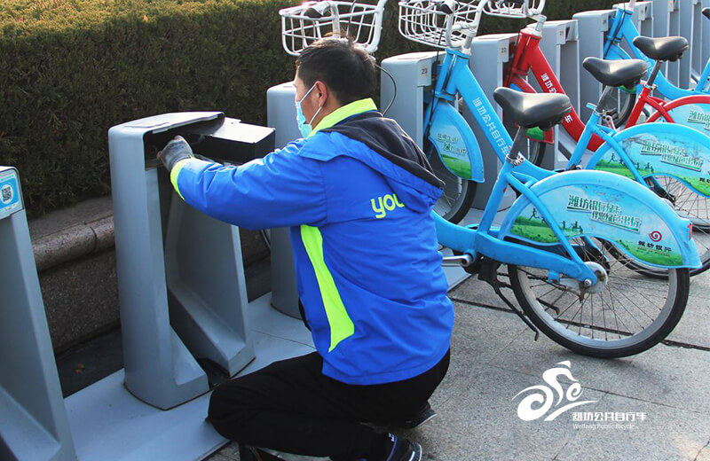 公共自行车开展安全检查，保障市民绿色出行7
