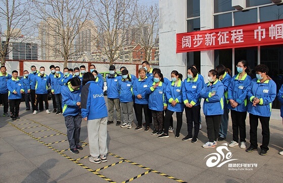 潍坊市区公共自行车运营公司开展“阔步新征程，巾帼展风采”庆三八主题活动11