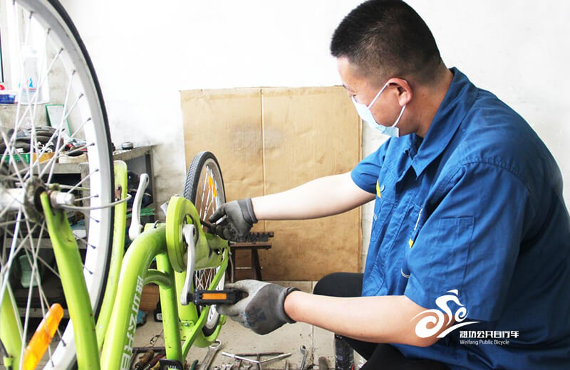 潍坊市区公共自行车：服务市民绿色出行按下加速键4