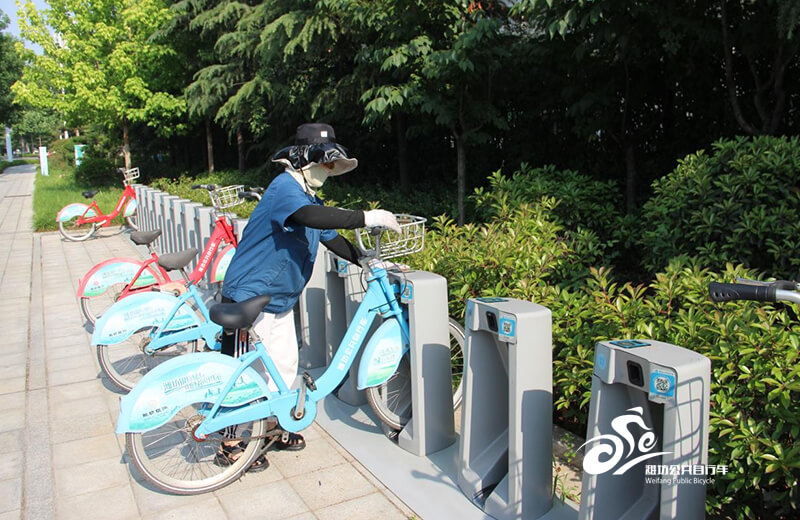 潍坊公共自行车全力保障高考绿色出行3