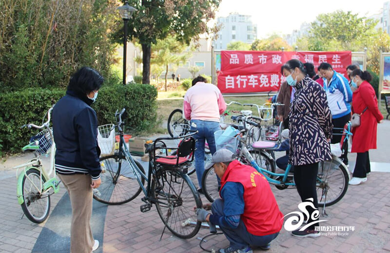 “品质市政幸福民生”绿色出行服务走进健康街社区8